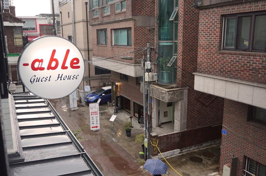 Able Guesthouse Hongdae Seoel Buitenkant foto